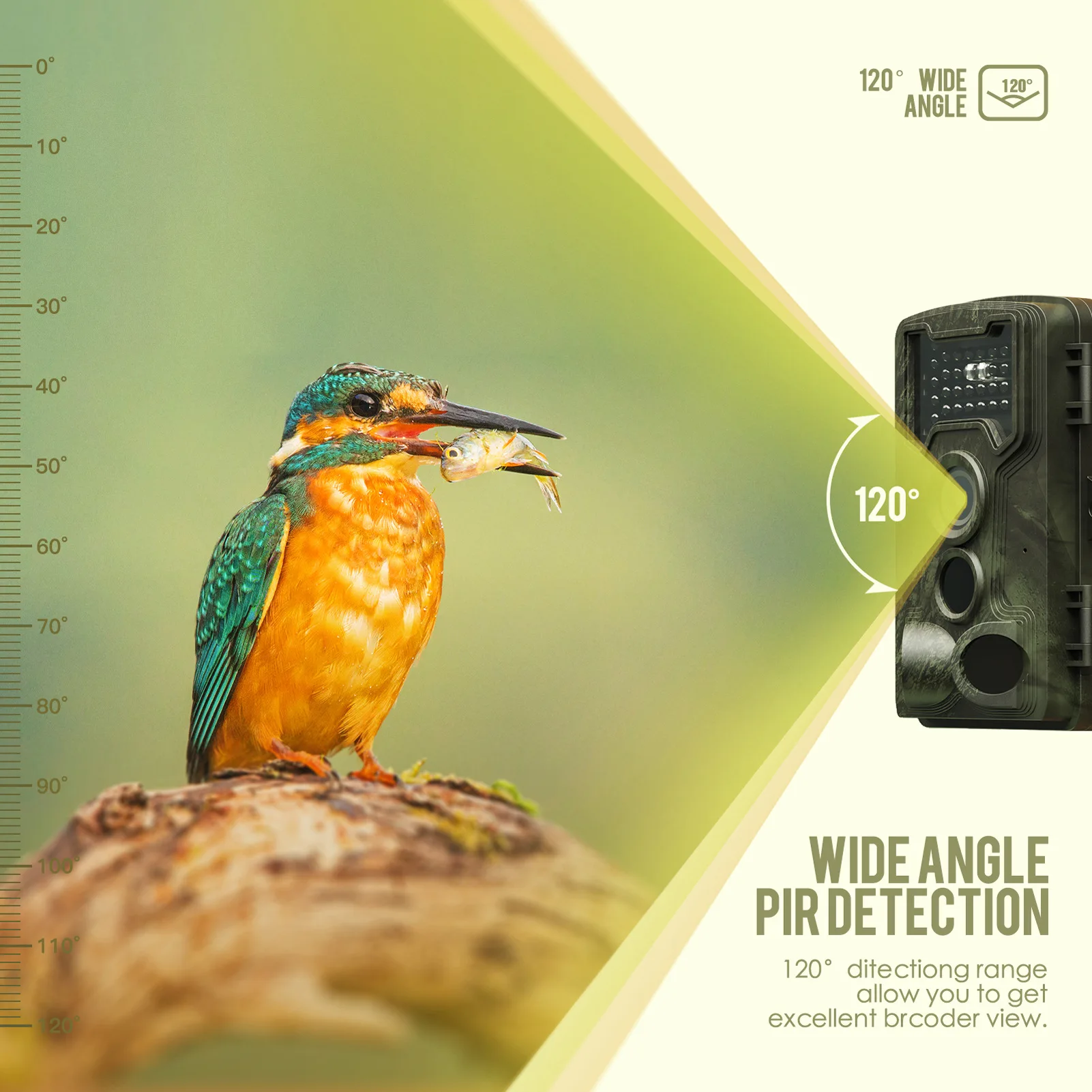 Outdoor Hunting Camera Wifi - Hunting Trail Cameras 58MP 2.7K With