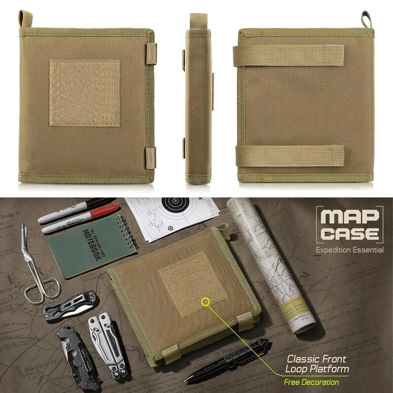 Outdoor Hunting Maps - Oxford MapHolder Case Foldable Sundries Pouch