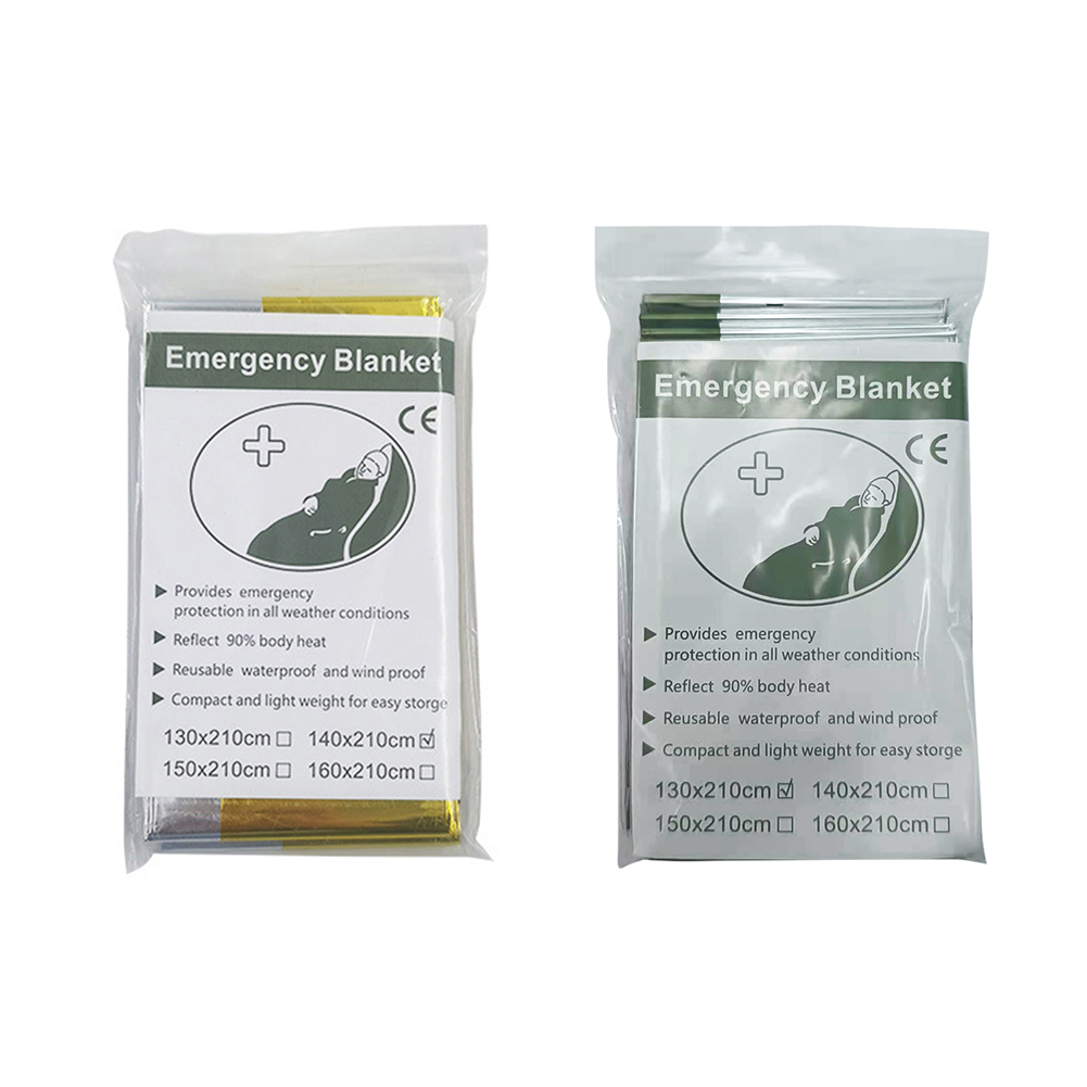 Outdoor Hunting Blanket - Foil Emergency Blanket Lightweight Waterproof Emergency