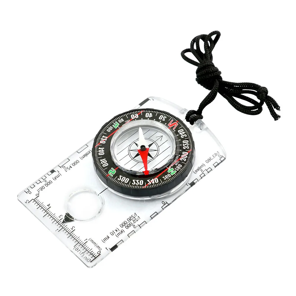 Outdoor Hunting Guide - Waterproof Orienteering Compass for Map Reading