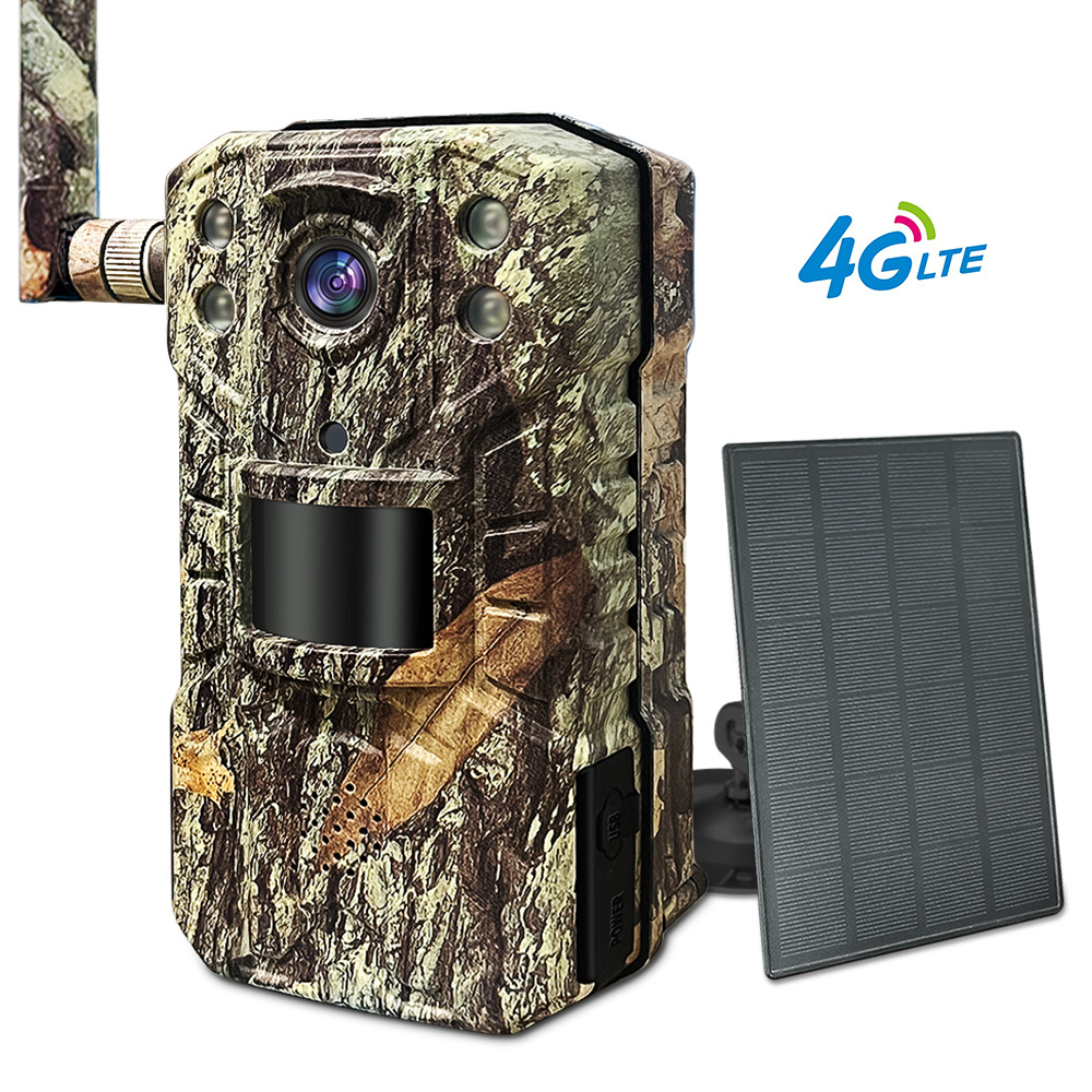 Outdoor Hunting Camera Wifi - 4G LTE Solar Hunting Trail Camera