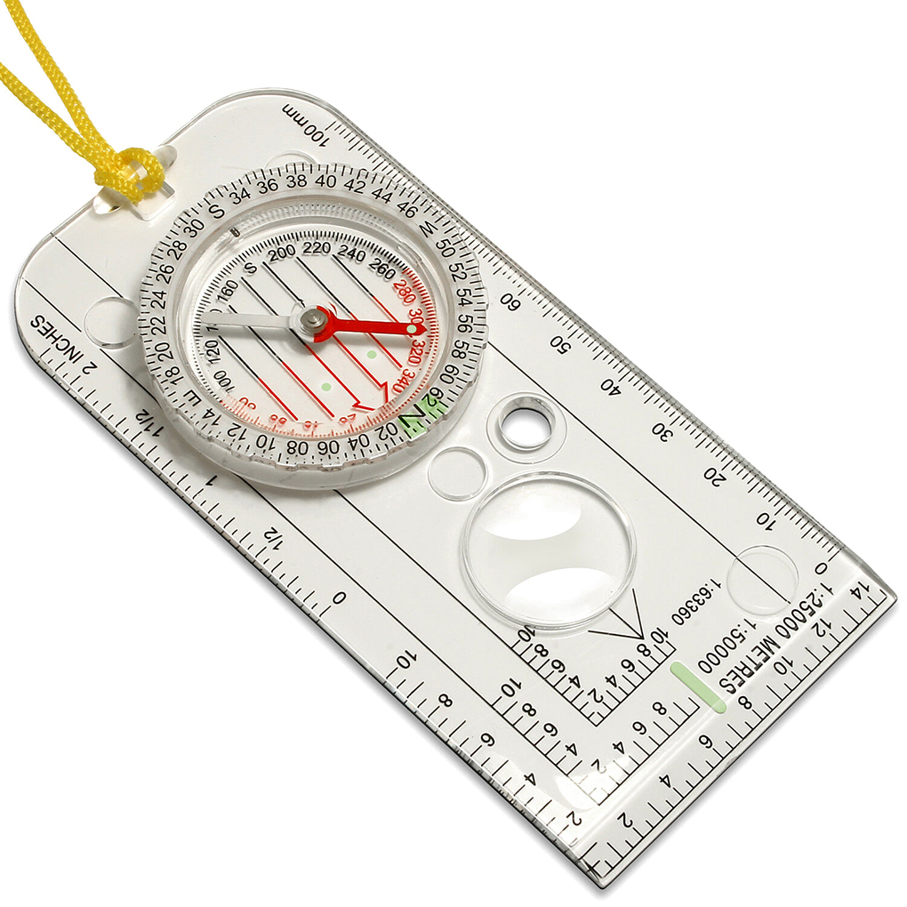 Compass Navigation Map Ruler R - Outdoor Hunting Maps ulasan dan harga