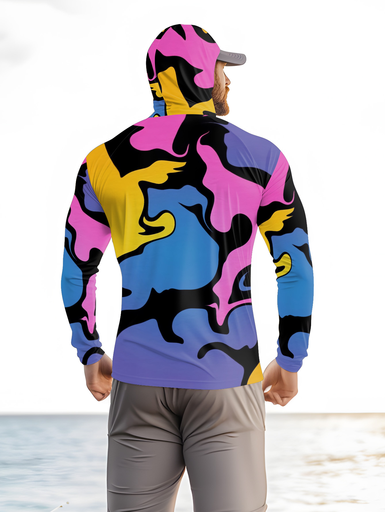 Fishing hooded sweatshirt men' - Hunting & Outdoor Supplies Photos ulasan dan harga