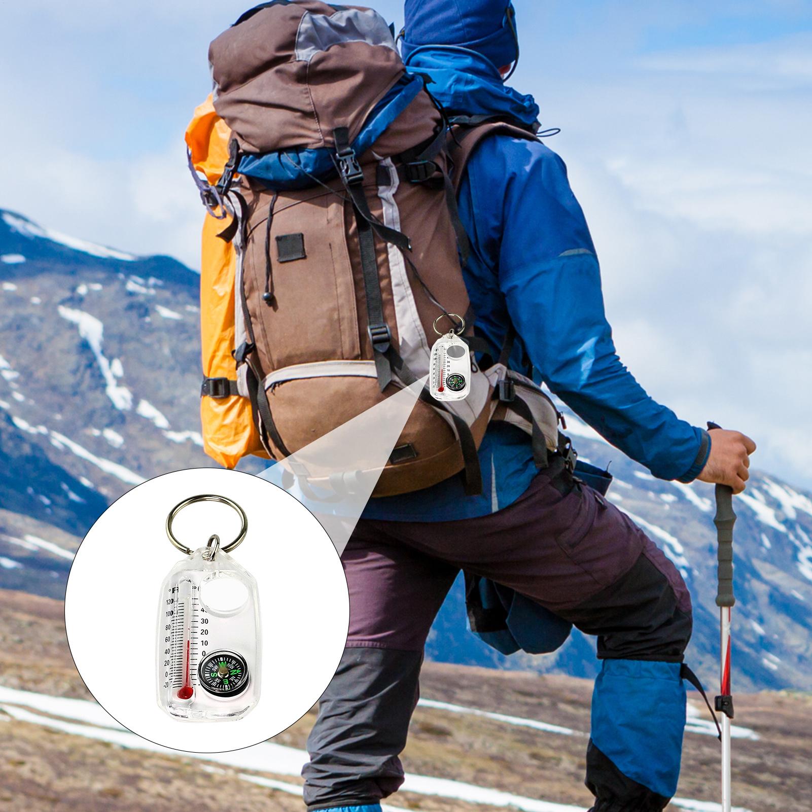 Portable Outdoor Keychain Comp - Outdoor Hunting Guide ulasan dan harga