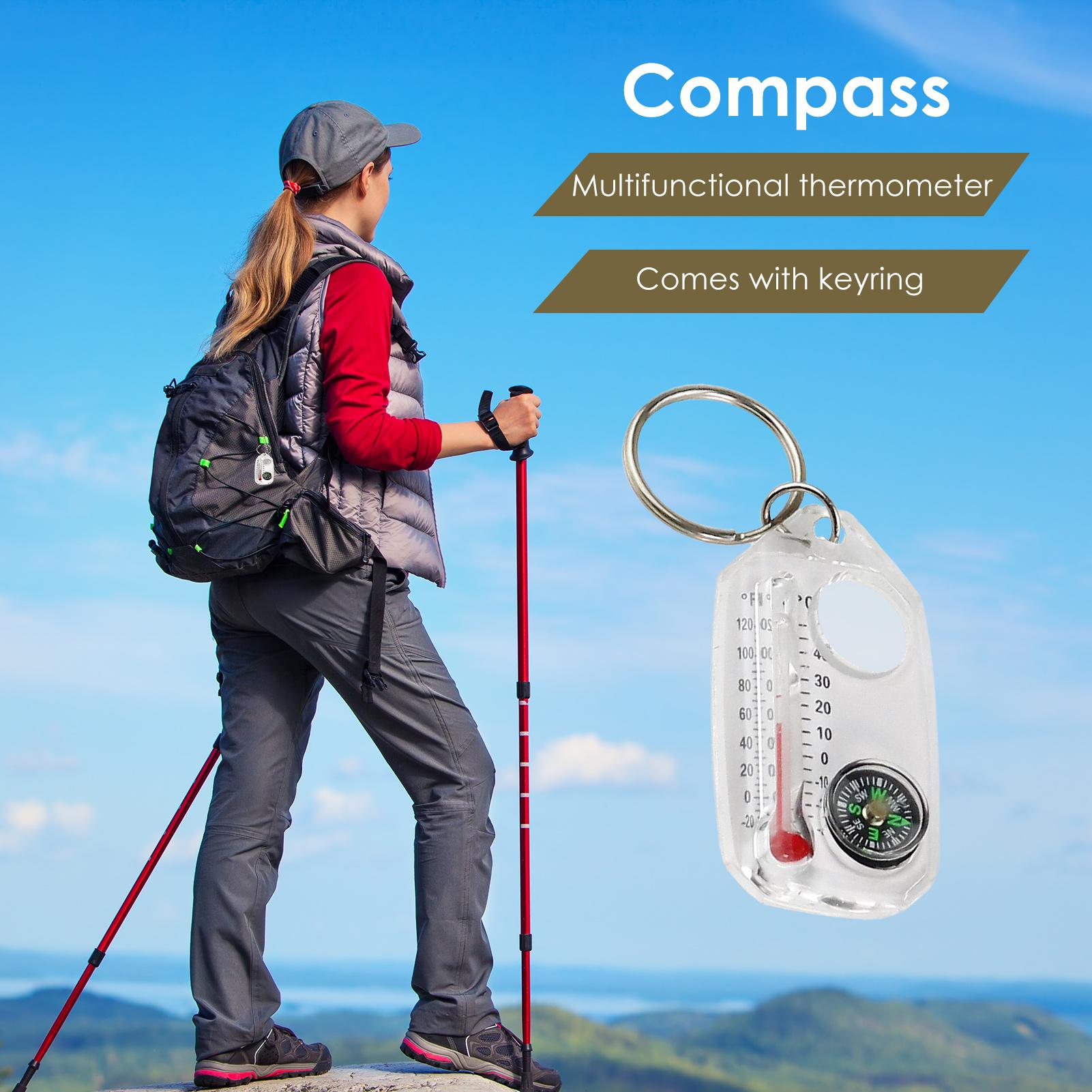 Portable Outdoor Keychain Comp - Outdoor Hunting Guide ulasan dan harga