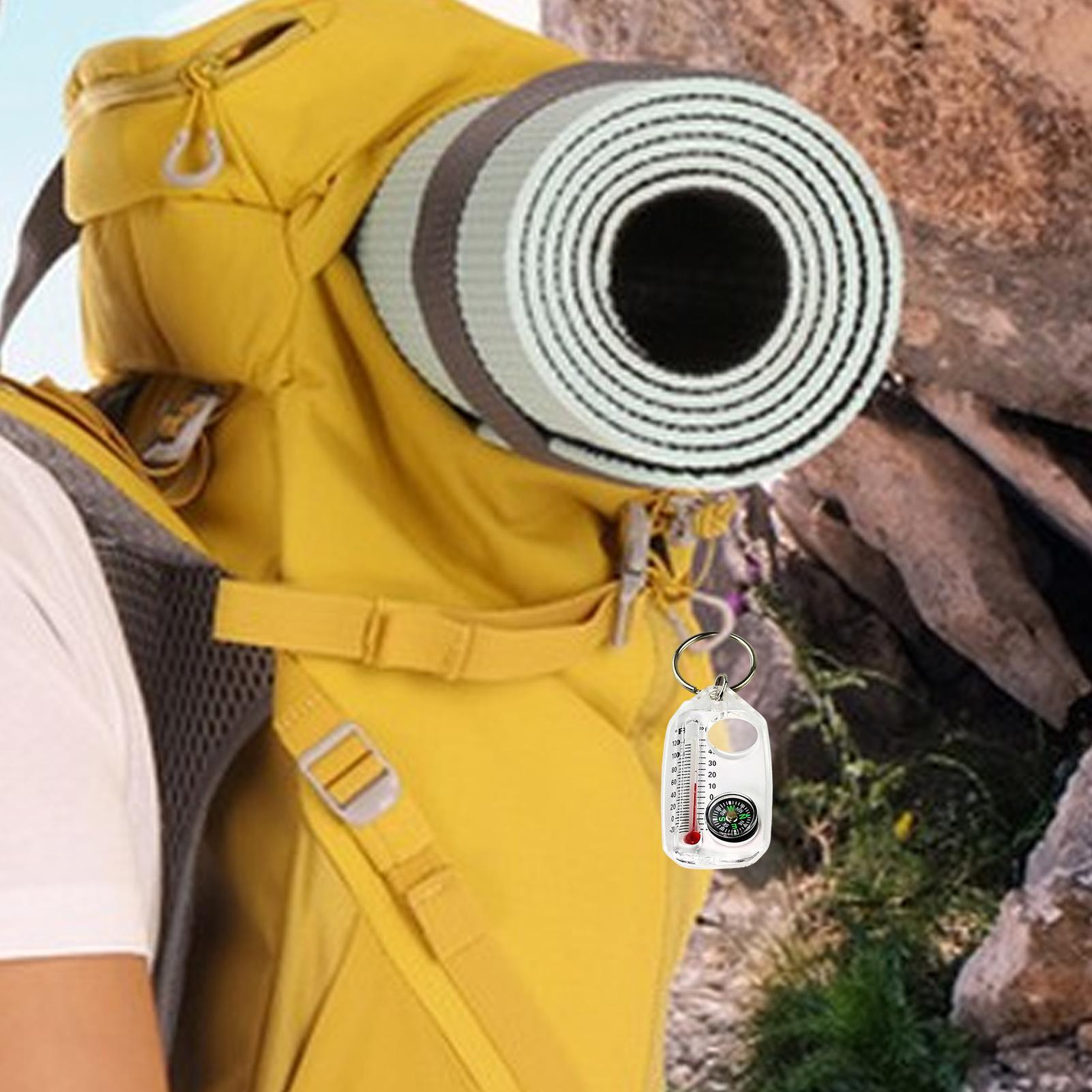 Portable Outdoor Keychain Comp - Outdoor Hunting Guide ulasan dan harga