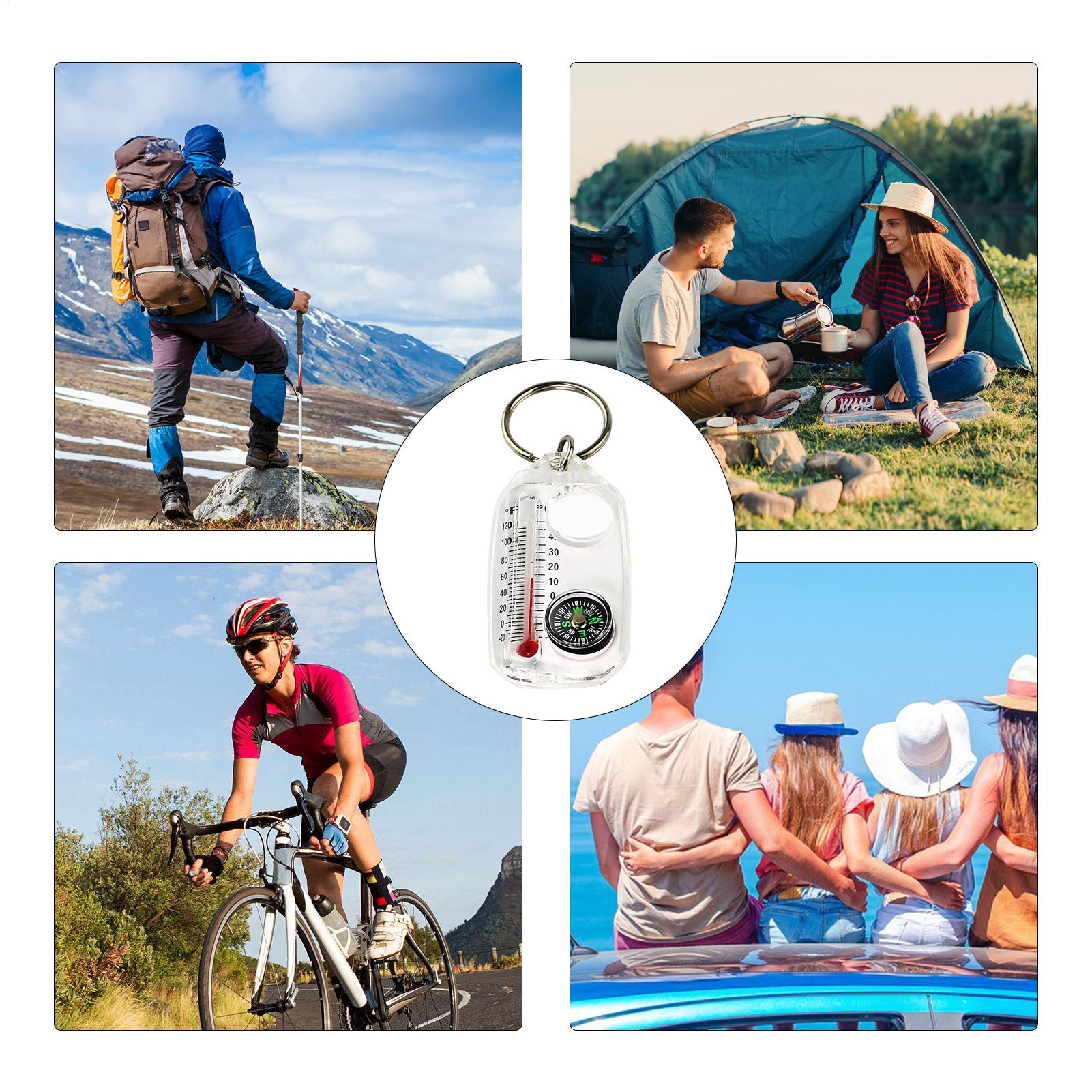 Portable Outdoor Keychain Comp - Outdoor Hunting Guide ulasan dan harga