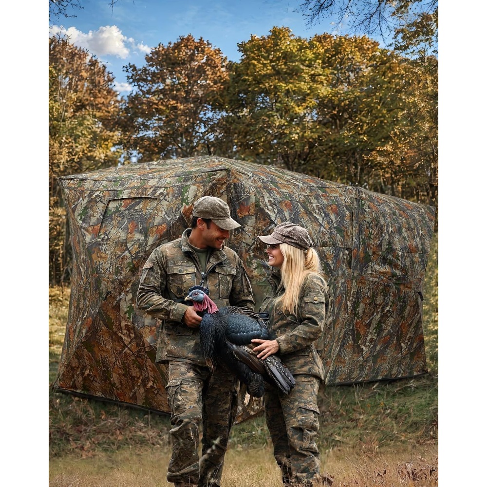 Pop Up Ground Hunting Blind wi - Hunting & Outdoor Supplies Photos ulasan dan harga
