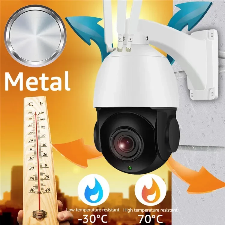 5MP Wireless 30X Zoom PTZ 1080 - Outdoor Hunting Camera Wifi ulasan dan harga