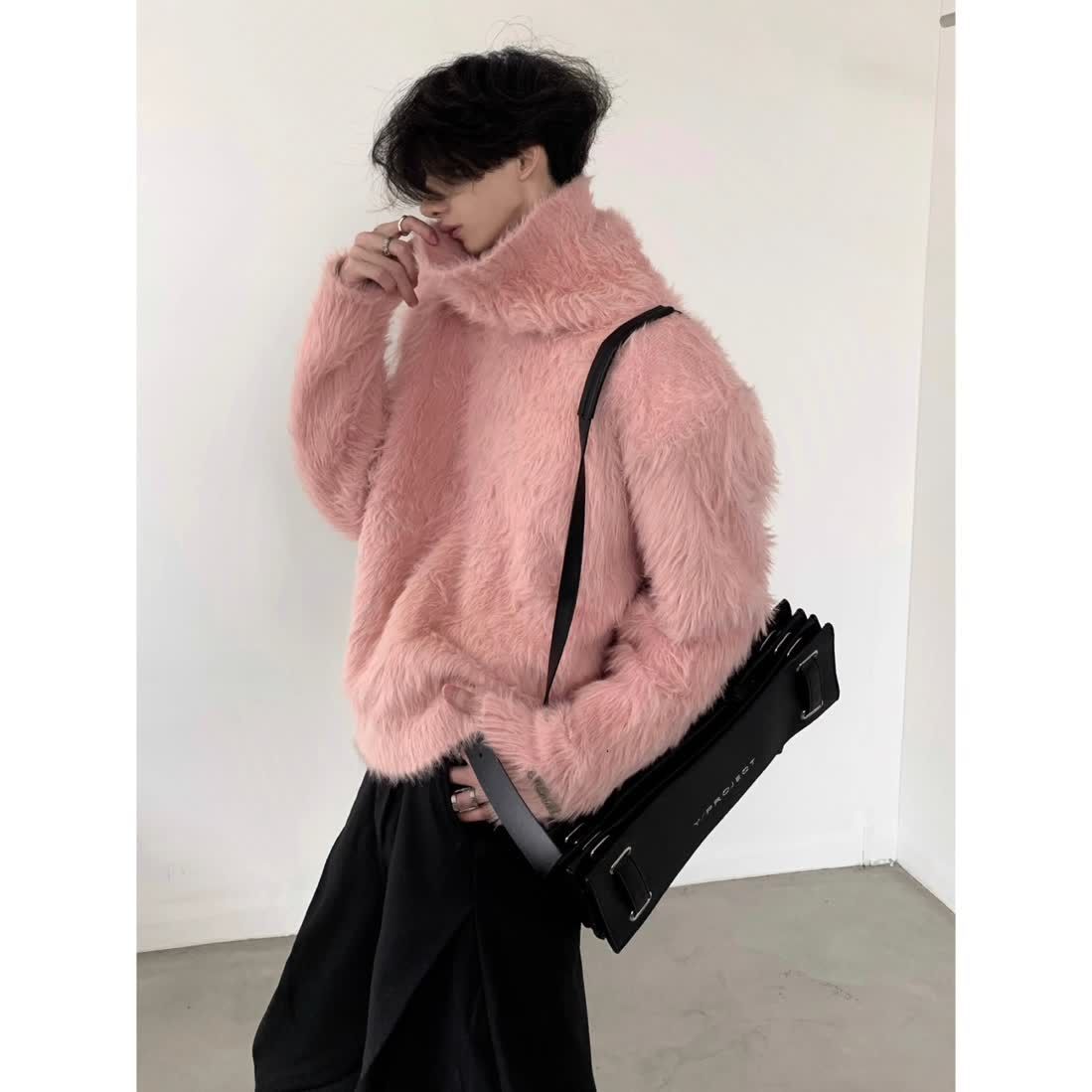 Fur Collar Pullovers Pink Mens - Wildman Hunting & Outdoor Price List ulasan dan harga