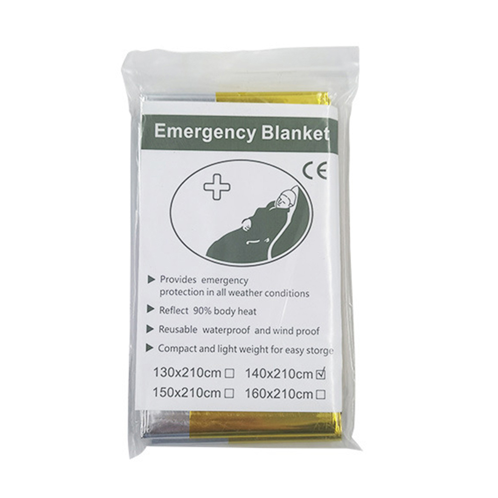 Foil Emergency Blanket Lightwe - Outdoor Hunting Blanket ulasan dan harga