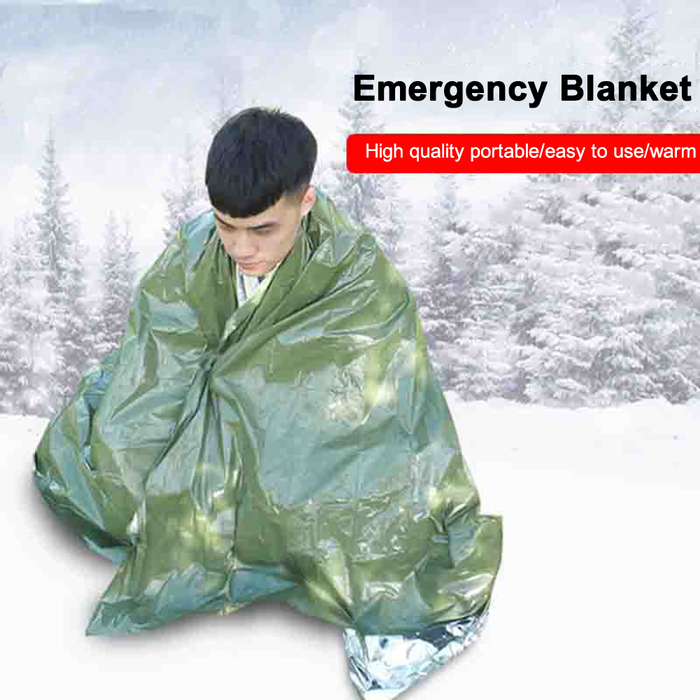 Foil Emergency Blanket Lightwe - Outdoor Hunting Blanket ulasan dan harga