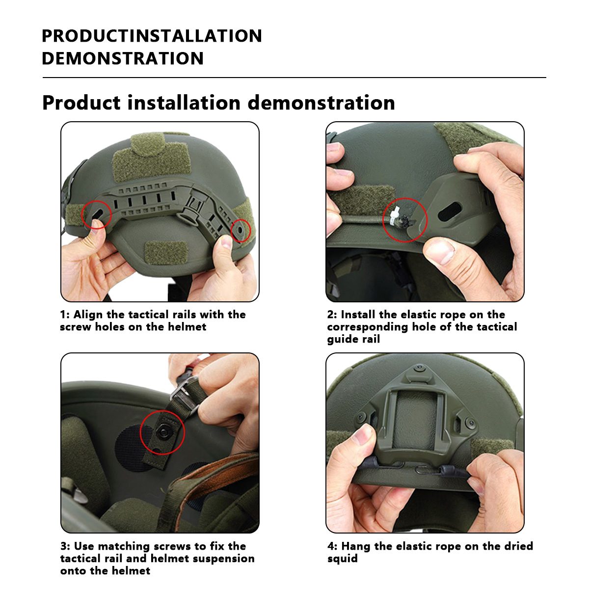 Helmet Side Guide Rail Tactica - Outdoor Hunting Guide ulasan dan harga