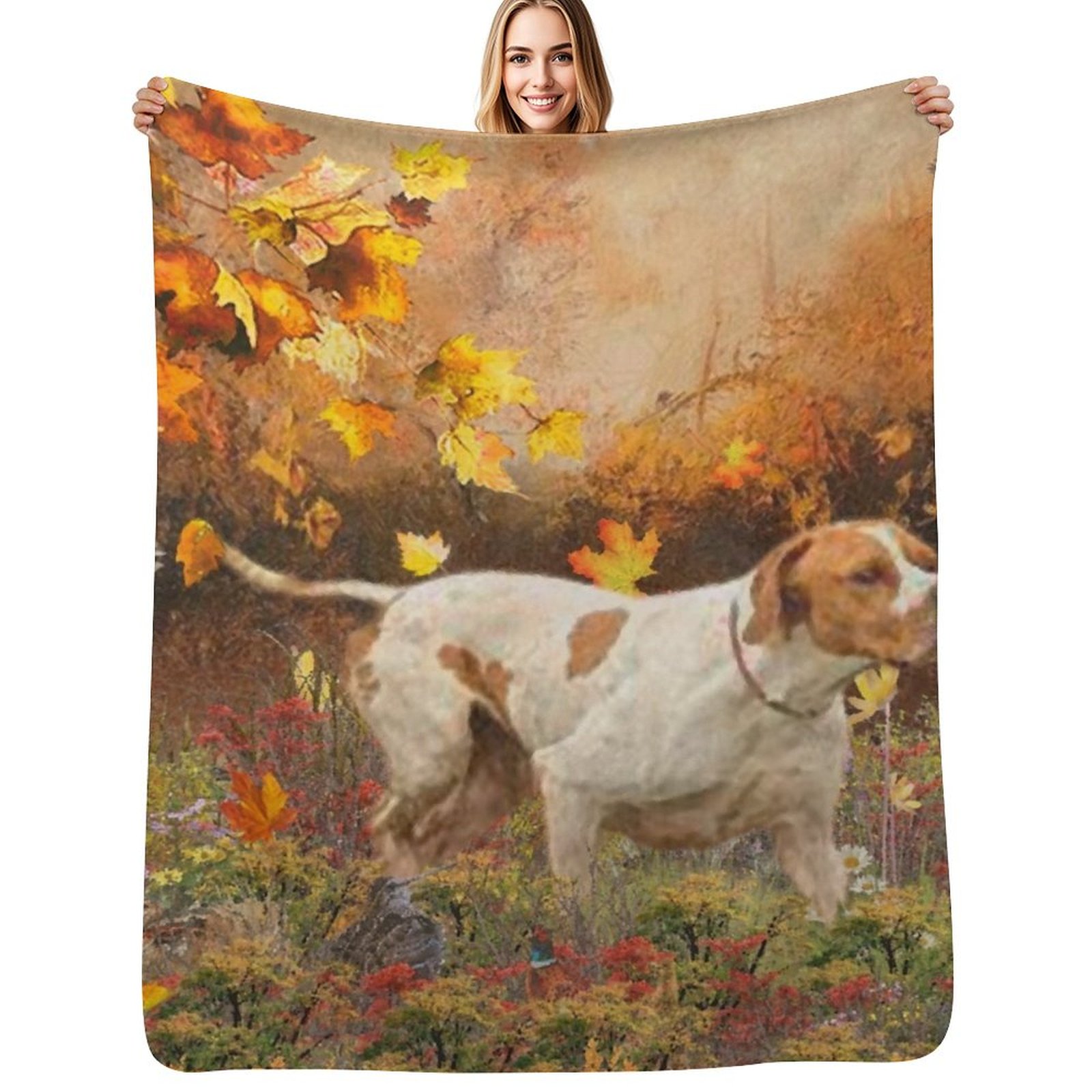 English Pointer hunts Throw Bl - Outdoor Hunting Blanket ulasan dan harga