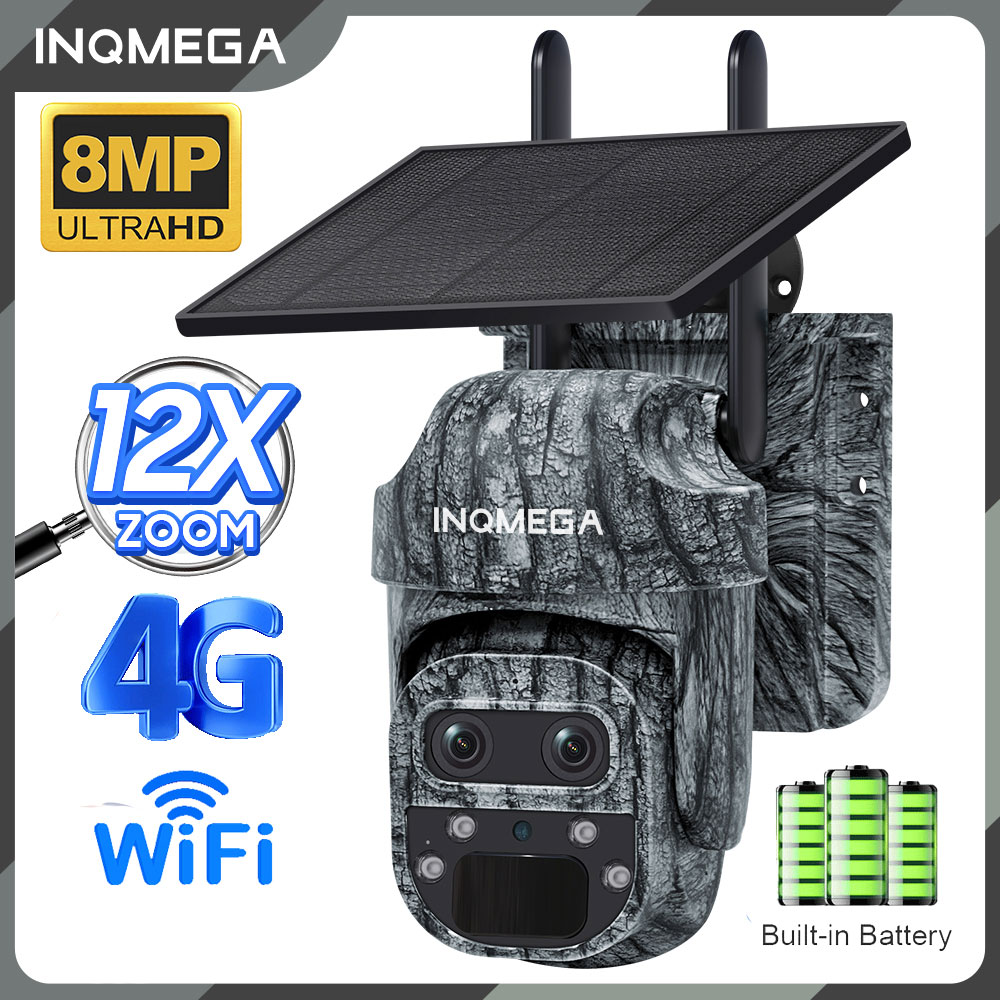 4K 8MP 4G SIM WIFI Solar Power - Outdoor Hunting Camera Wifi ulasan dan harga