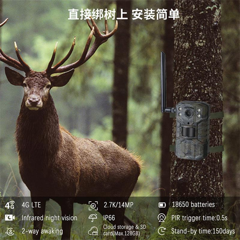 4G LTE Solar Hunting Trail Cam - Outdoor Hunting Camera Wifi ulasan dan harga