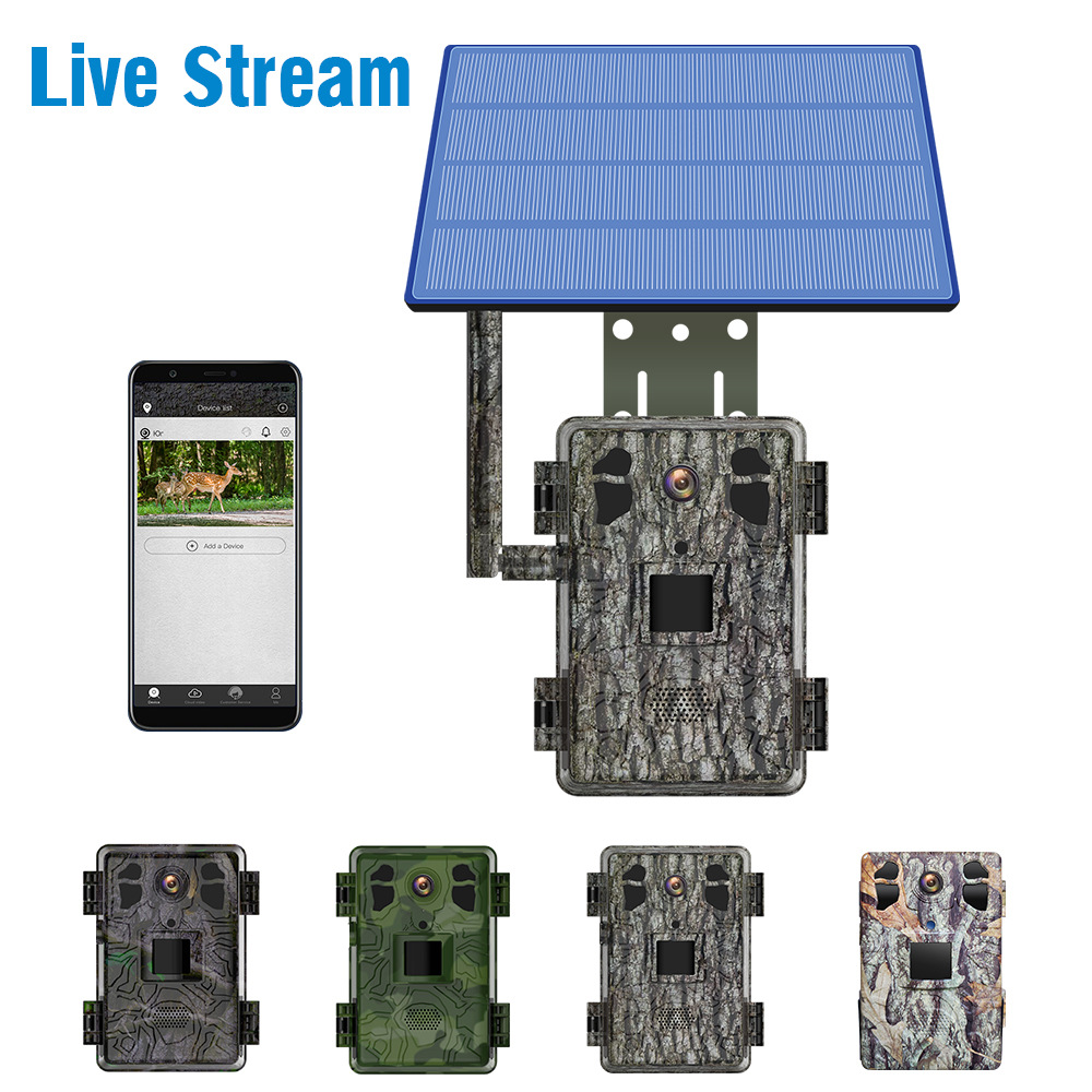 4G LTE Solar Hunting Trail Cam - Outdoor Hunting Camera Wifi ulasan dan harga