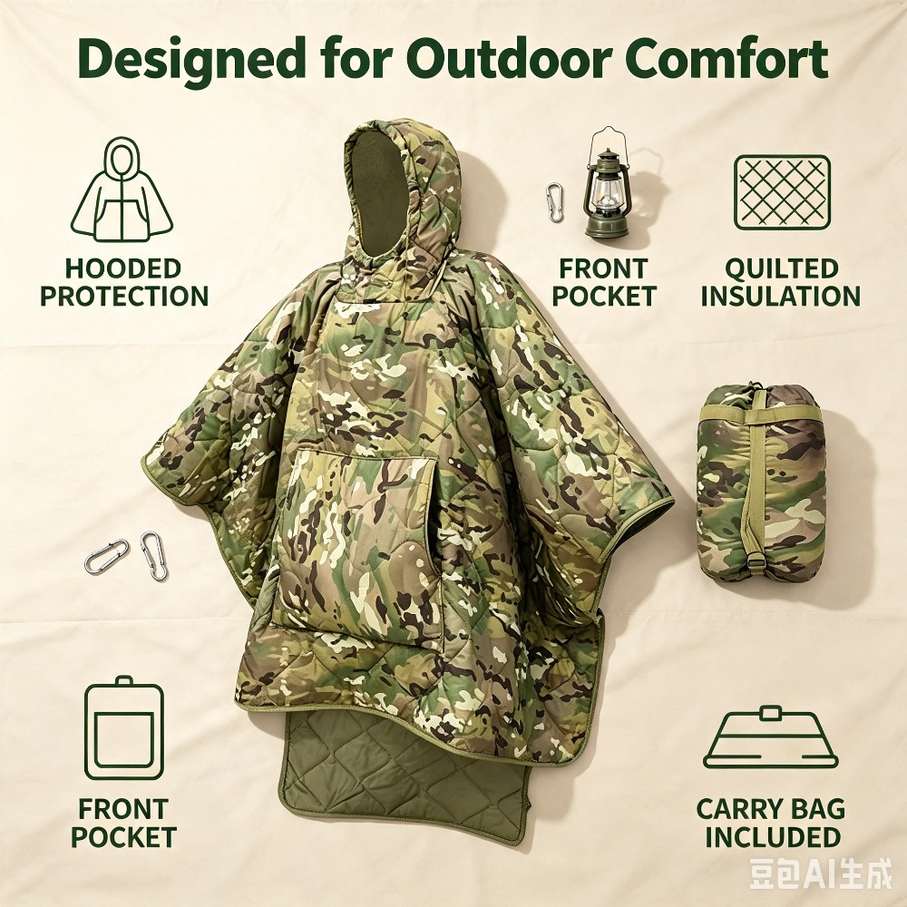 Camo Blanket Waterproof Insula - Outdoor Hunting Blanket ulasan dan harga