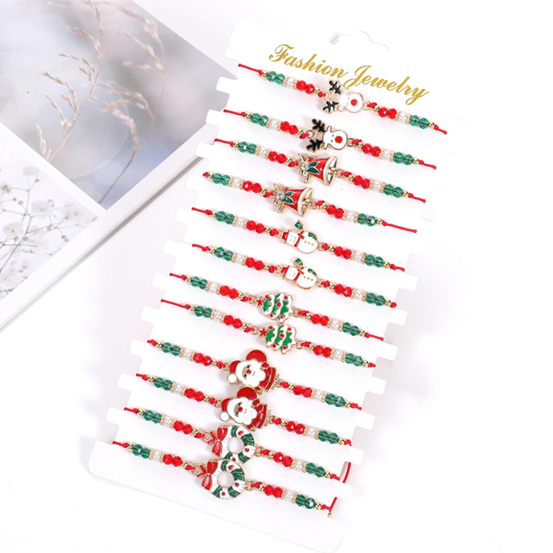 6/12PCS Christmas Red Rope San - Elk Bugle Call ulasan dan harga