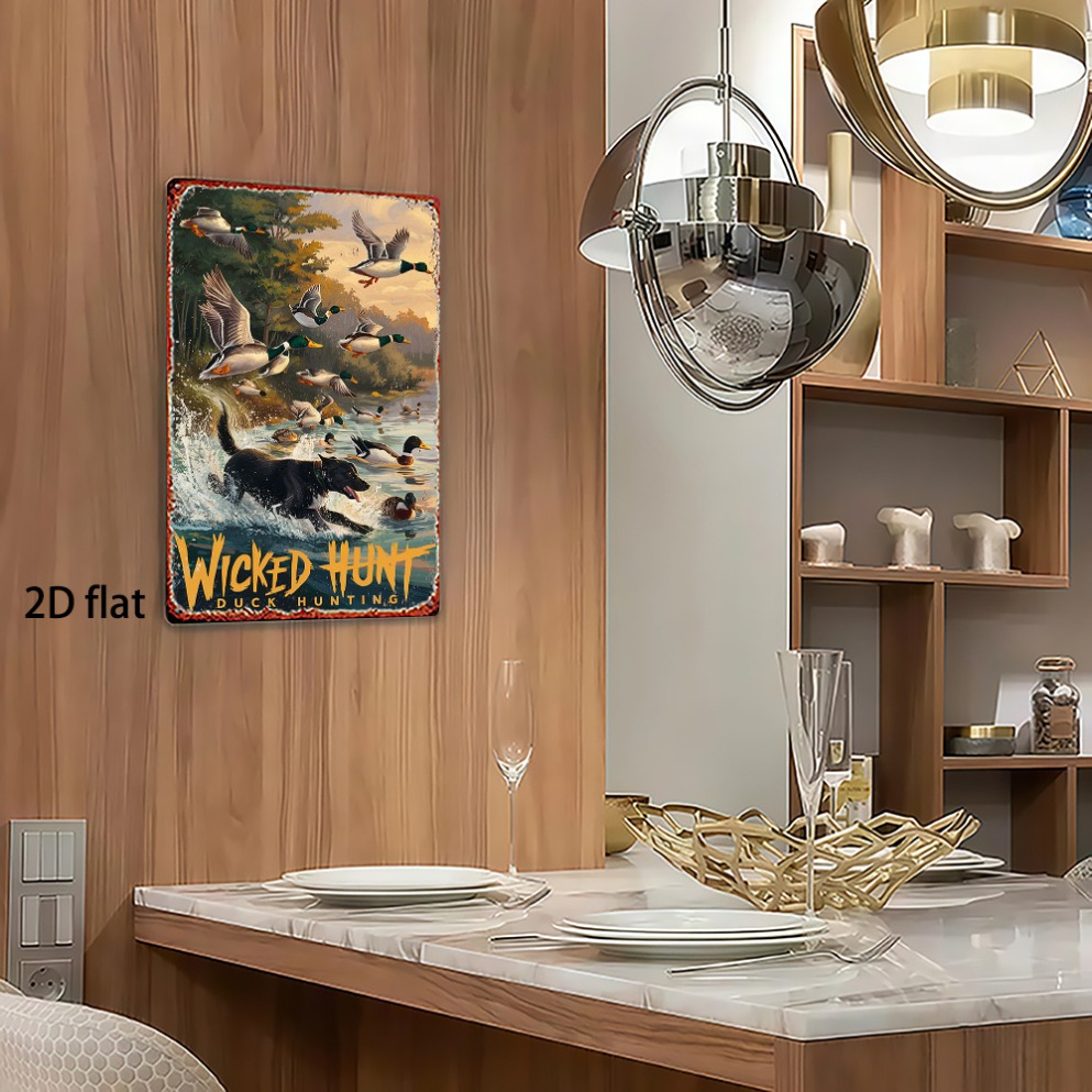 2D Flat Vintage Hunting Duck M - Wildman Hunting & Outdoor Price List ulasan dan harga