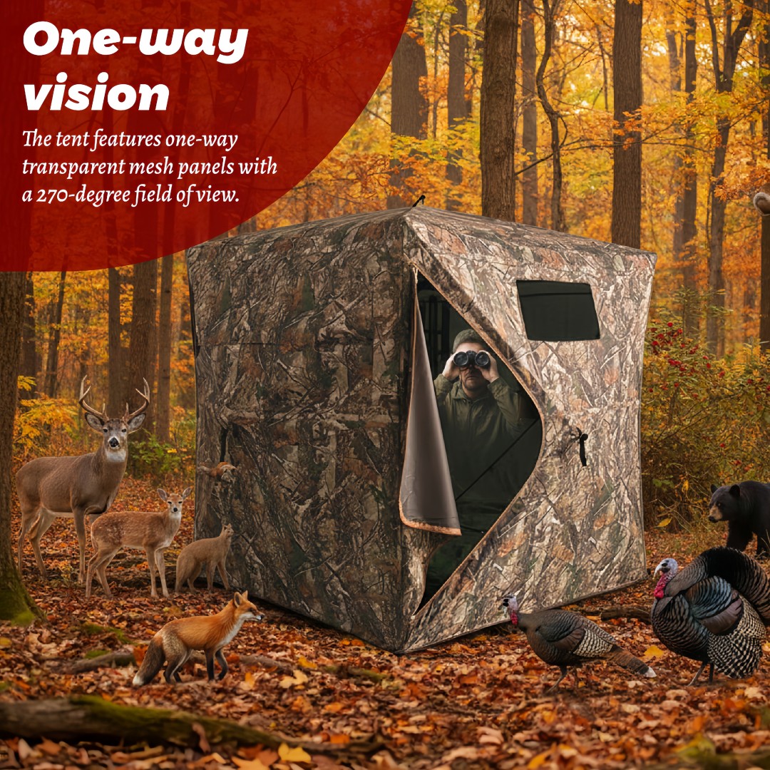 Camouflage Pop-Up Hunting Blin - Hunting & Outdoor Supplies Photos ulasan dan harga
