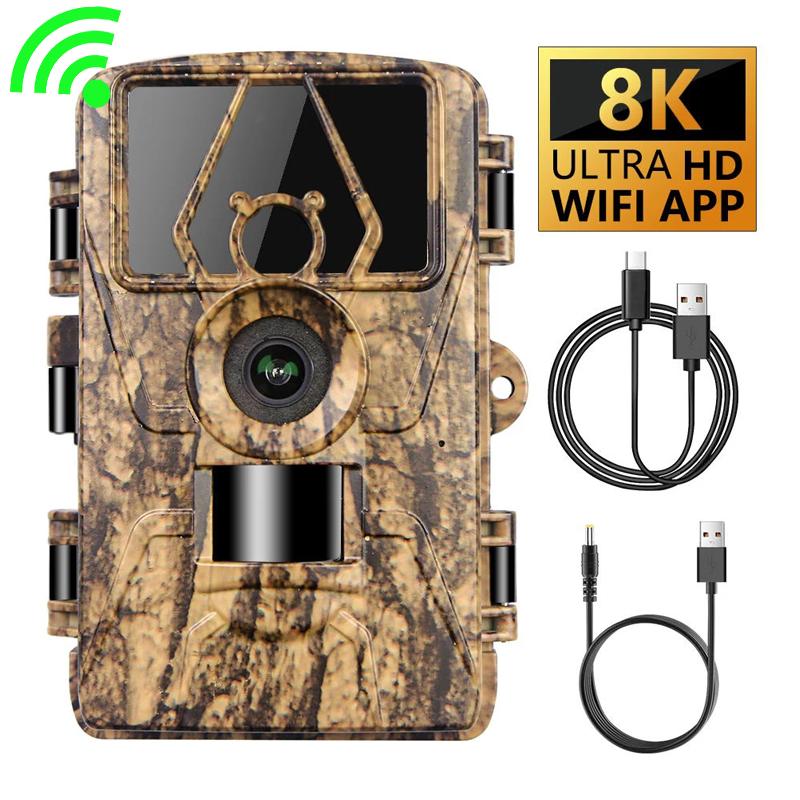 8k Wifi Waterproof Tracking Ca - Outdoor Hunting Camera Wifi ulasan dan harga