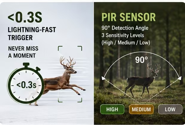Solar Wildlife 50MP 4K Video T - Outdoor Hunting Camera Wifi ulasan dan harga
