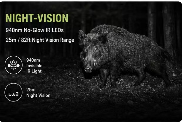 Solar Wildlife 50MP 4K Video T - Outdoor Hunting Camera Wifi ulasan dan harga