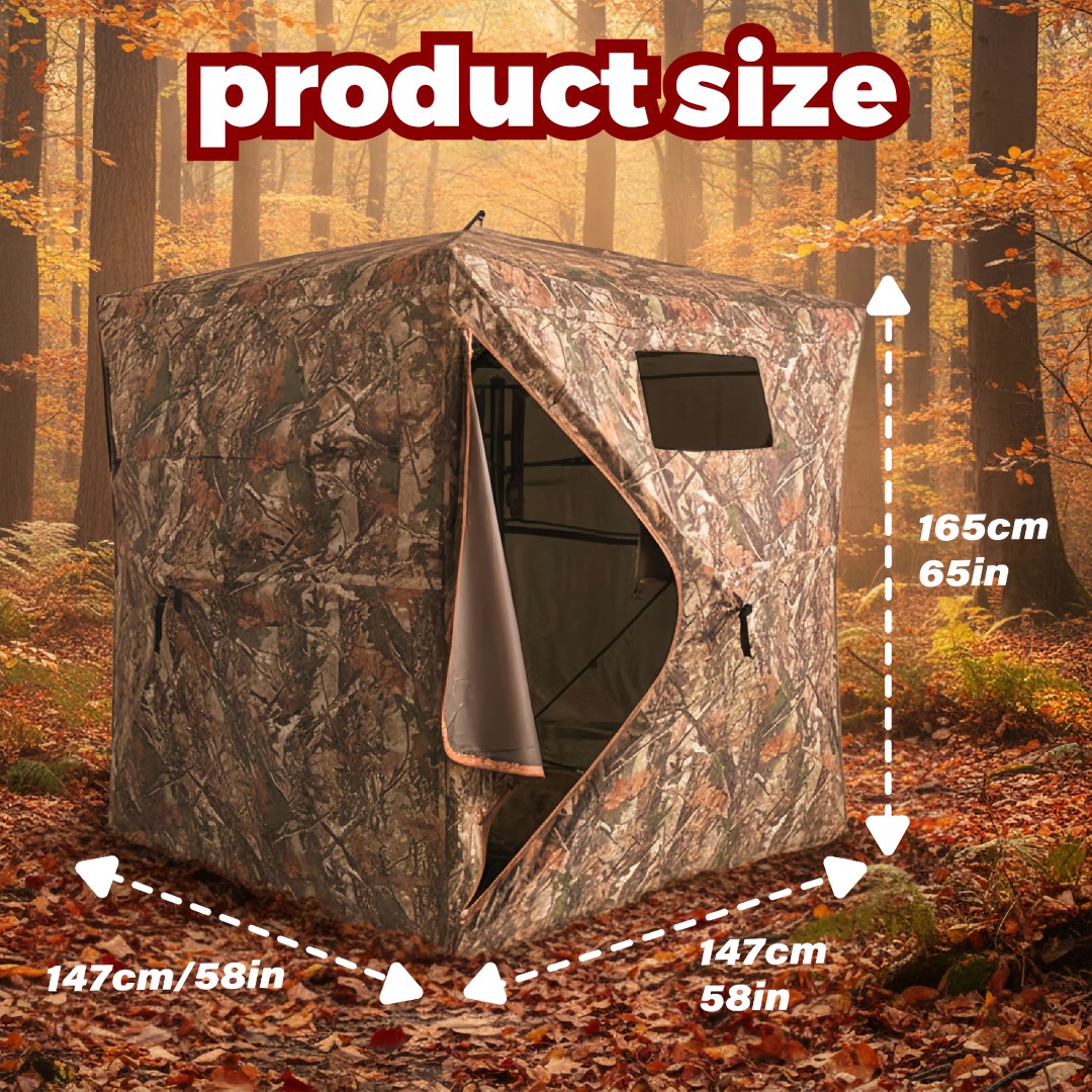 Camouflage Pop-Up Hunting Blin - Hunting & Outdoor Supplies Photos ulasan dan harga