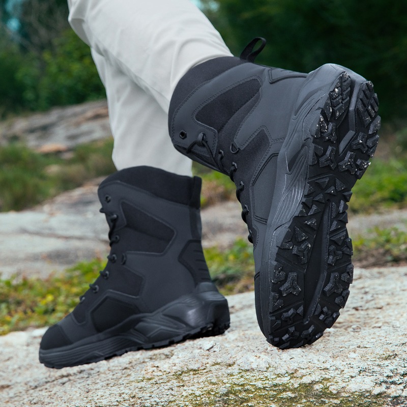 Men Tactical Boots Lace Up Wil - Wildman Hunting & Outdoor Price List ulasan dan harga