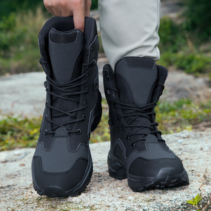 Men Tactical Boots Lace Up Wil - Wildman Hunting & Outdoor Price List ulasan dan harga